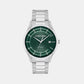 Ck Iconic Unisex Automatic Green Dial Analog Stainless Steel Watch 25300022