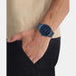 Iconic Men Quartz Blue Dial Analog Stainless Steel Watch 25300026