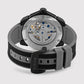 Vortex Men Automatic Black Dial Analog Silicone Watch 257-P41506