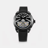 Vortex Men Automatic Black Dial Analog Silicone Watch 257-P41506