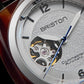 Clubmaster Legend Classic Unisex Automatic White Dial Analog Leather Watch 25739.SA.T.2.LABR