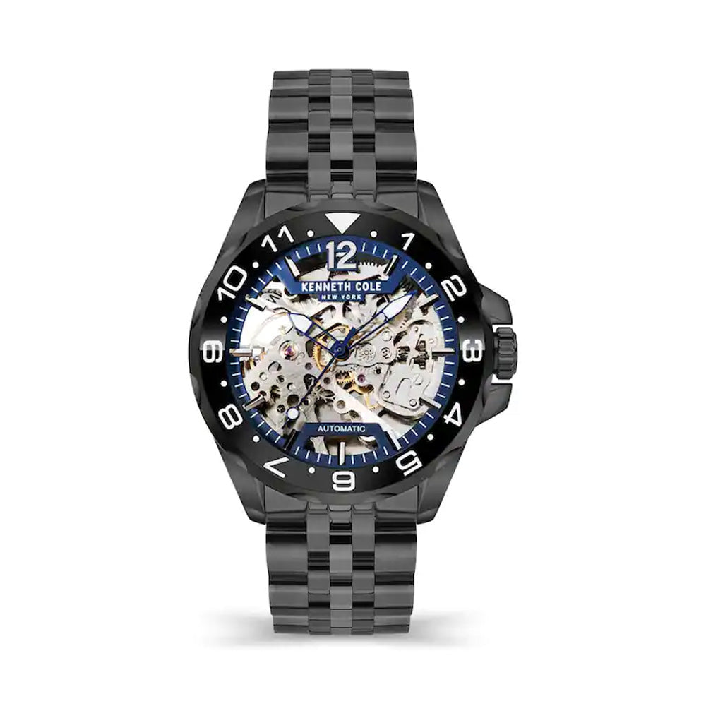 Kenneth Cole Blue Dial Automatic Watch For Men KCWGL2124803MN