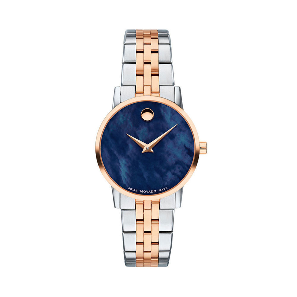 MOVADO Museum Classic 0607268 Mother Of Pearl Watch For Women