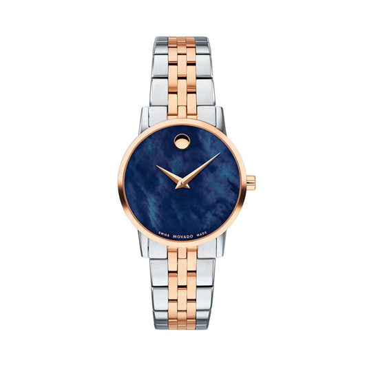 MOVADO Museum Classic 0607268 Mother Of Pearl Watch For Women