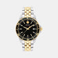 Series 800 Men Quartz Black Dial Analog Stainless Steel Watch 2600182
