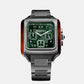 Streamliner Kennedy Unisex Quartz Green Dial Chronograph Stainless Steel Watch 261838.SA.T.10.SB