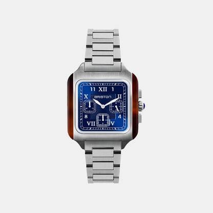 Unisex Quartz Blue Dial Chronograph Stainless Steel Watch 261838.SA.T.9.SB