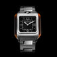 Women Quartz Black Dial Analog Stainless Steel Watch 262030.SA.T.1.SB