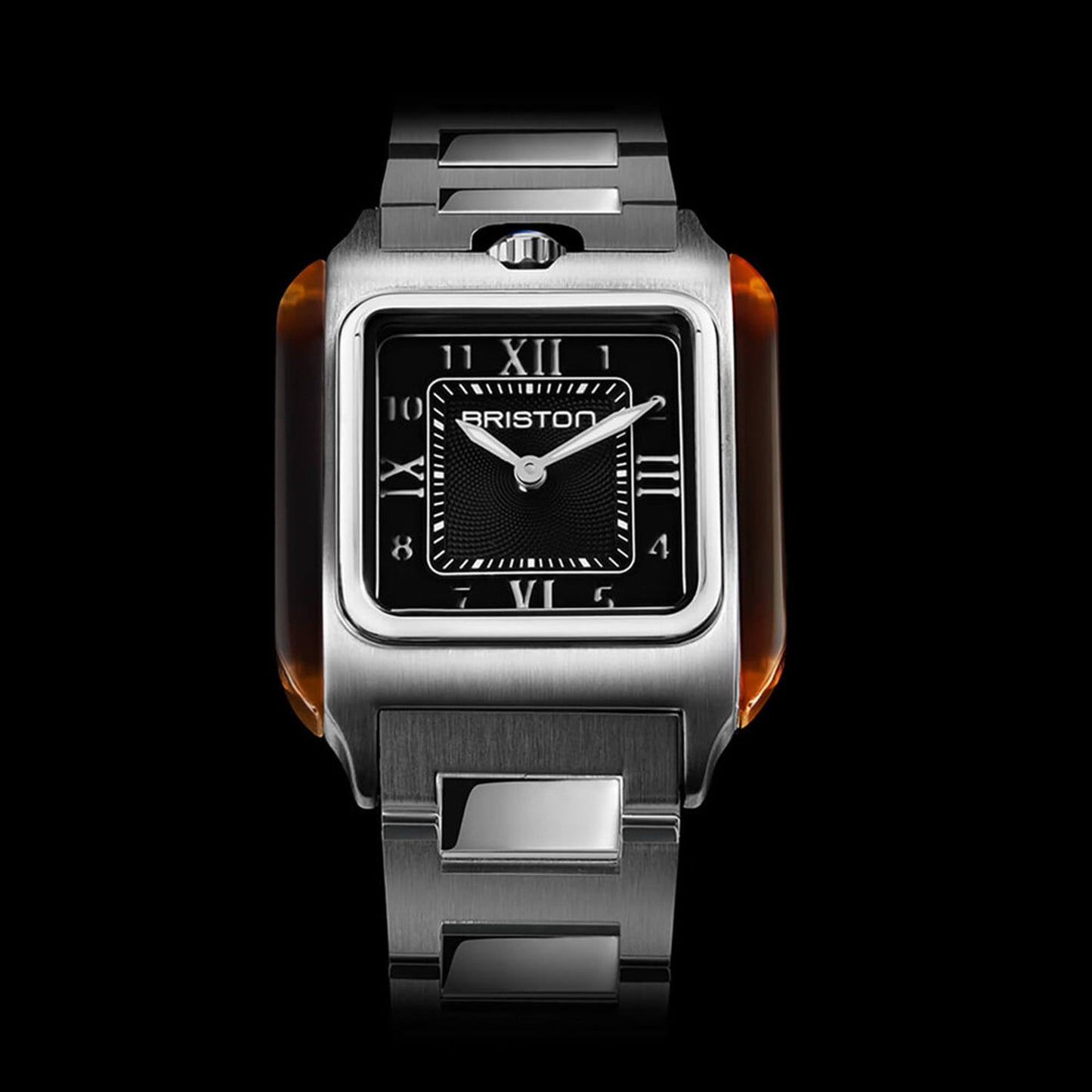 Women Quartz Black Dial Analog Stainless Steel Watch 262030.SA.T.1.SB