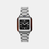 Women Quartz Black Dial Analog Stainless Steel Watch 262030.SA.T.1.SB