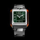 Women Quartz Green Dial Analog Stainless Steel Watch 262030.SA.T.10.SB