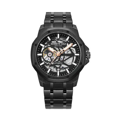 Kenneth Cole Black Dial Automatic Watch For Men KCWGL2232904MN