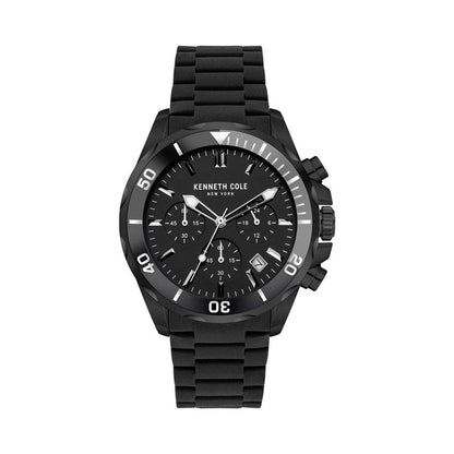 Kenneth Cole Analog Black Dial Men's Watch-KCWGO2105002MN
