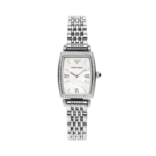Emporio Armani Analog White Dial Women's Watch-AR11405
