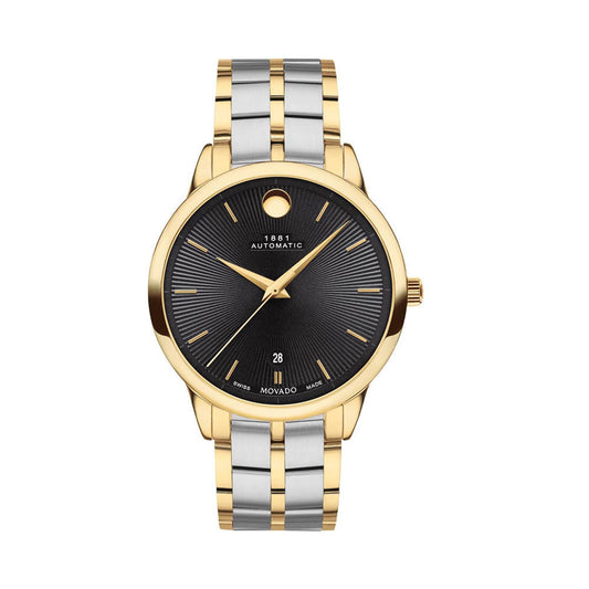 Movado 0607463 1881 Swiss Automatic Black Watch For Men