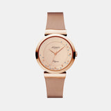 Women Quartz Copper Dial Analog Stainless Steel Watch 29039.44.79MB