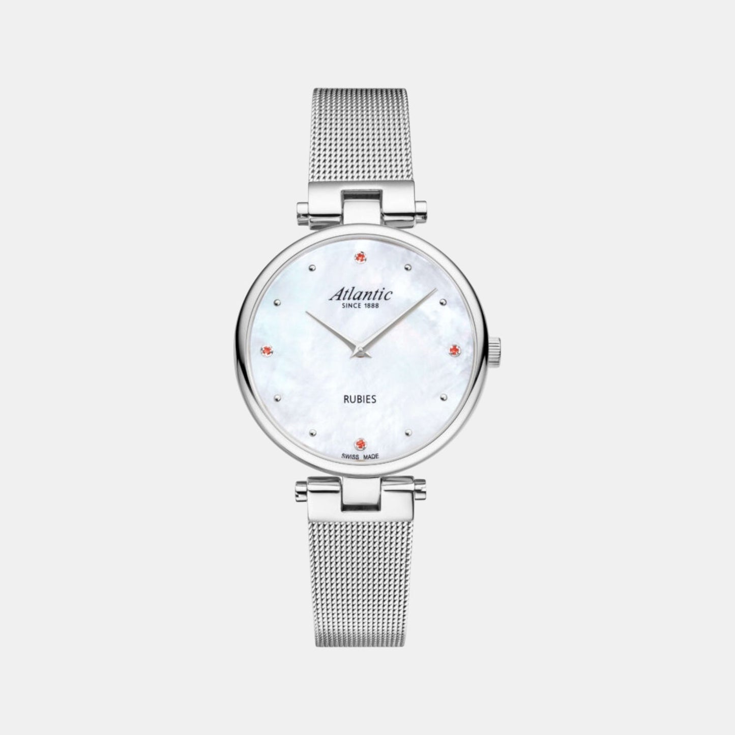 Women Quartz Mother Of Pearl Dial Analog Stainless Steel Watch 29044.41.09MB