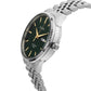 Alba AL4235X1 Emerald Green Silver Strap Mechanical