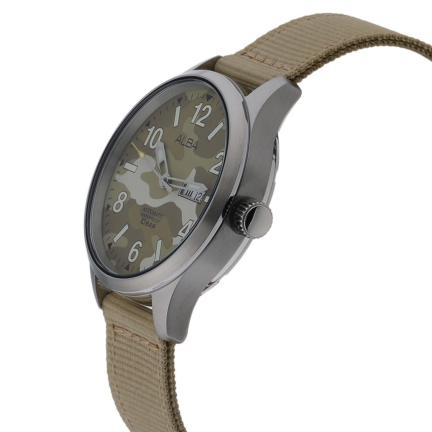 Alba AL4271X1 Mechanical Nylon Strap Watch