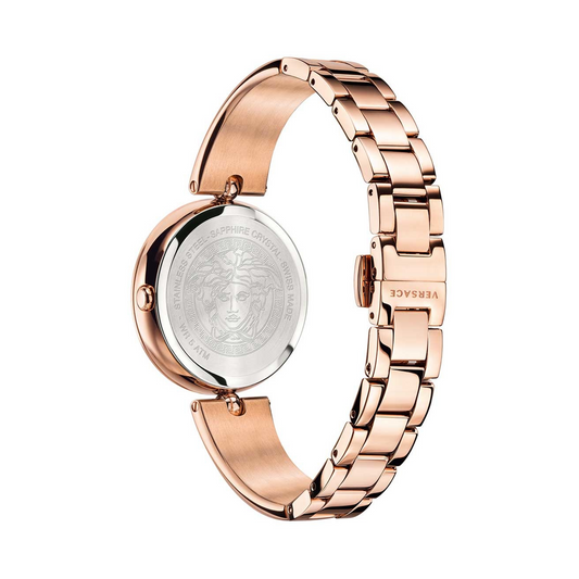 Versace VECQ00718 Palazzo - 34mm Analog Gold Dial Ladies Watch