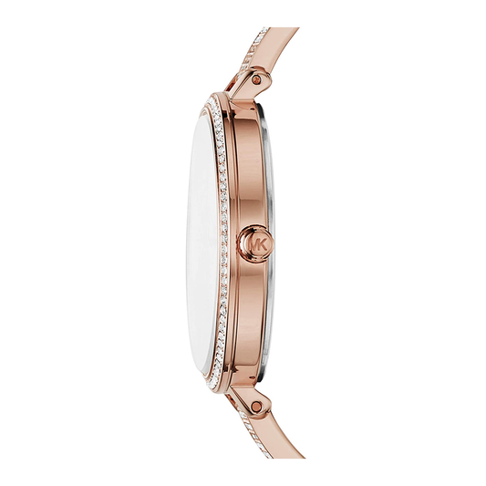 Michael Kors Jaryn Rose Gold Dial Analogue Womens Watch - MK3785