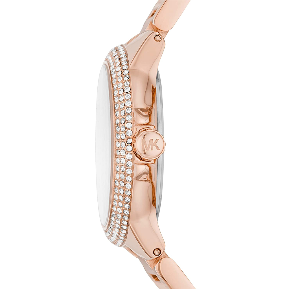 Michael Kors Camille Chronograph White Dial Ladies Watch MK6845