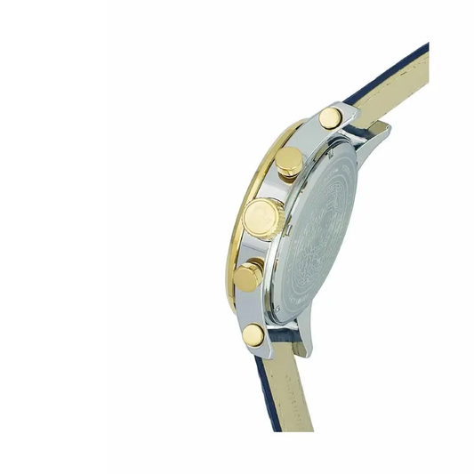 Versace Mens Blue Dial Chrono Sporty Analogue Watch - VEV800219