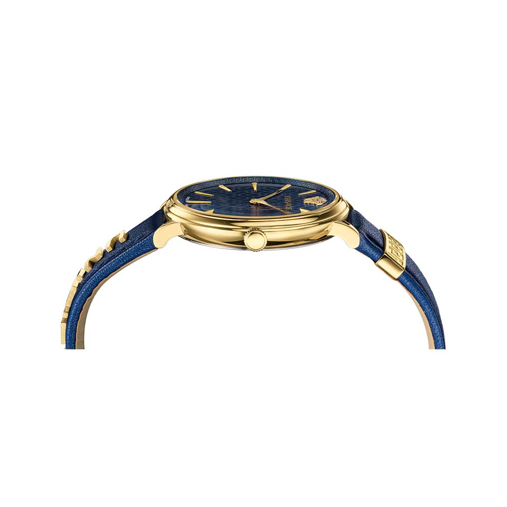 VERSACE VBP030017 V CIRCLE Blue Dial Watch For Women