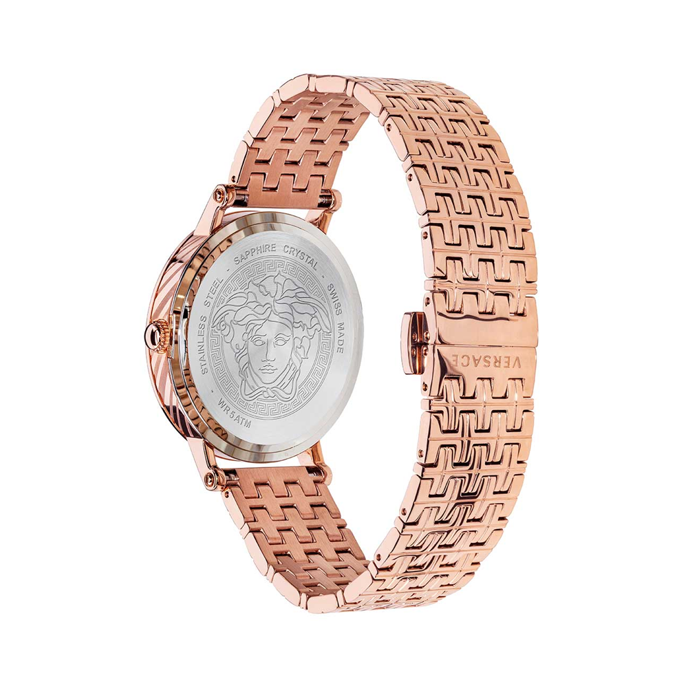 Versace Analog Yellow Dial Women's Watch VELV00720