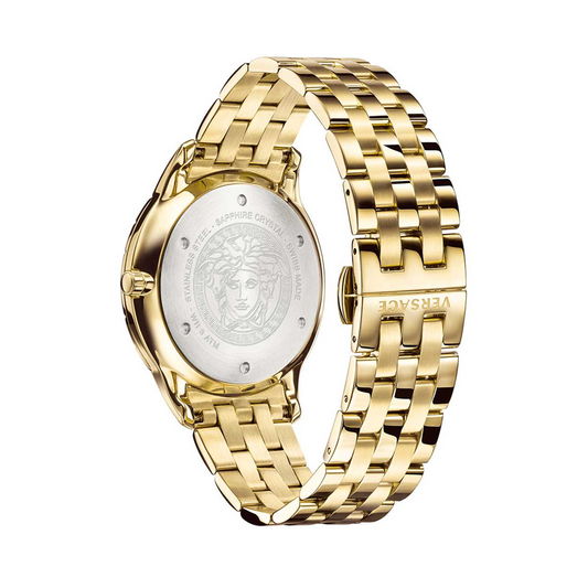 Versace VEBK00518 Univers Quartz White Dial Men's Watch