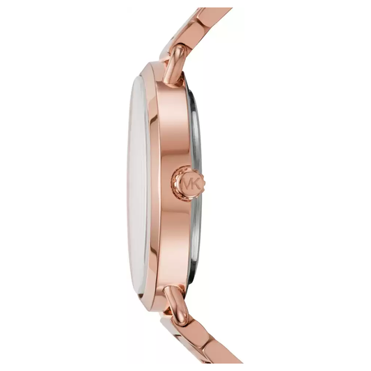 Michael Kors Portia Rose Gold Dial Analogue Womens Watch - MK3640