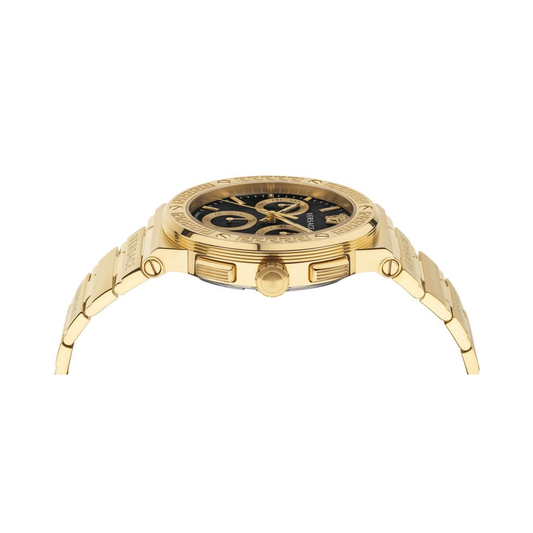 Mens Versace Greca Logo Chrono Watch VEZ900421