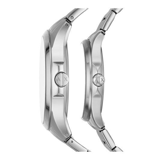 ARMANI EXCHANGE Unisex Couple Analog Watch Set - AX7132SET