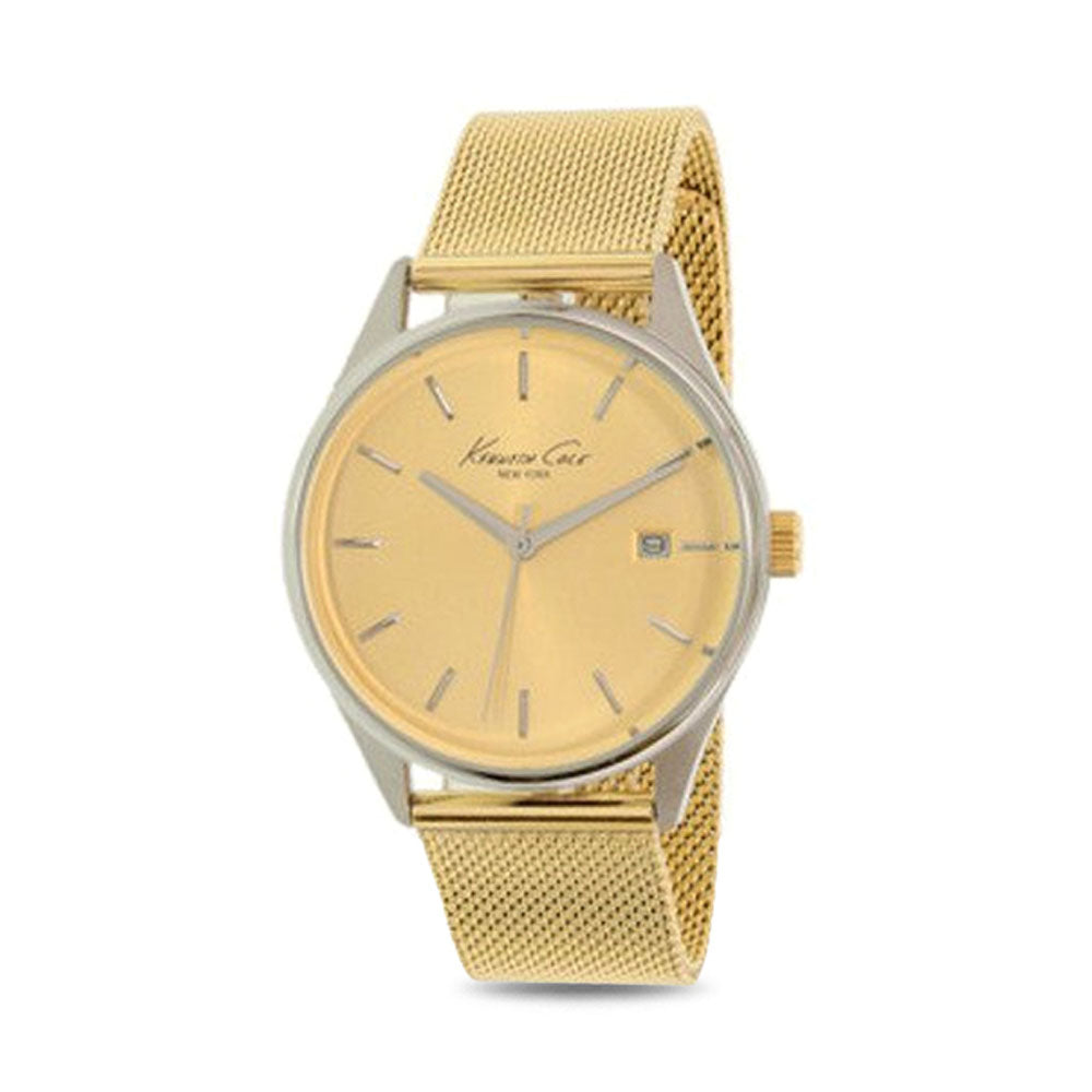 Kenneth Cole Analog Gold Dial Women's Watch - KC10029401LDJ