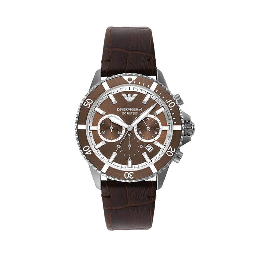 Emporio Armani Analog Brown Dial Men's Watch-AR11486