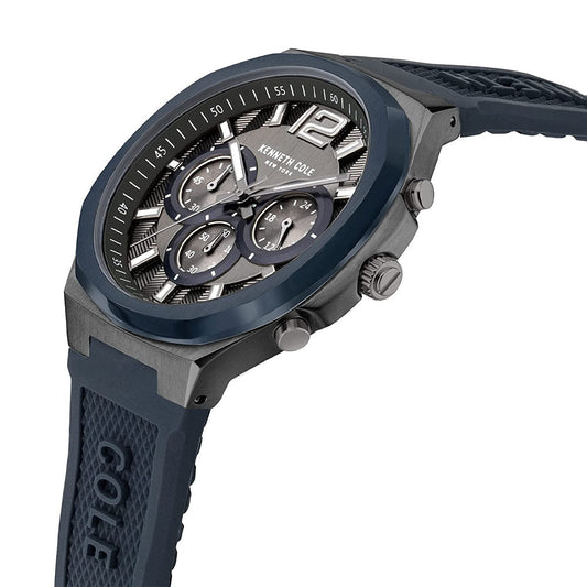 Kenneth Cole Analog Black Dial Men's Watch-KCWGO2104903MN