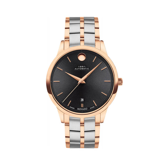 Movado 39.5mm Stainless Steel Automatic Men's Watch 0607464