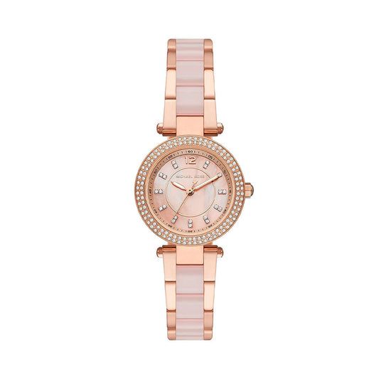 Michael Kors Parker Analog Pink Dial Women's Watch-MK6922