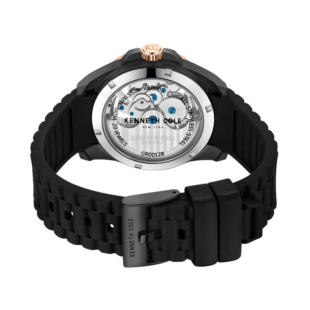 Kenneth Cole Black Dial Automatic Watch for Men
