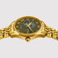 Men Automatic Green Dial Analog Stainless Steel Watch 318-M21402
