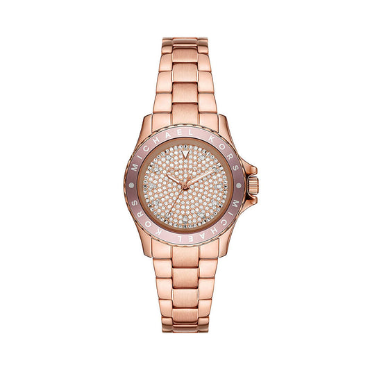 Michael Kors Kenly Analog Rose Gold Dial Women's Watch-MK6956
