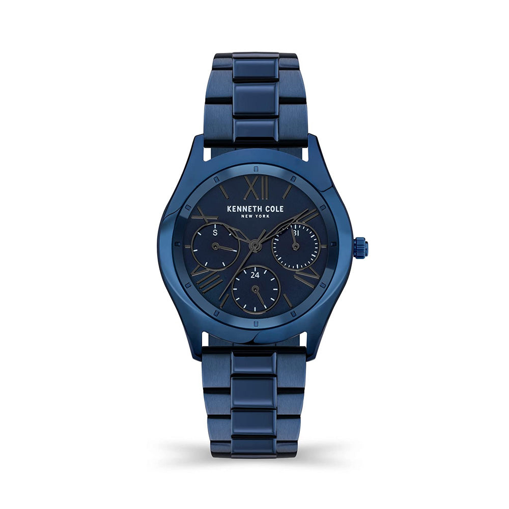 Kenneth Cole Analog Blue Dial Women's Watch-KCWLK2126302LD