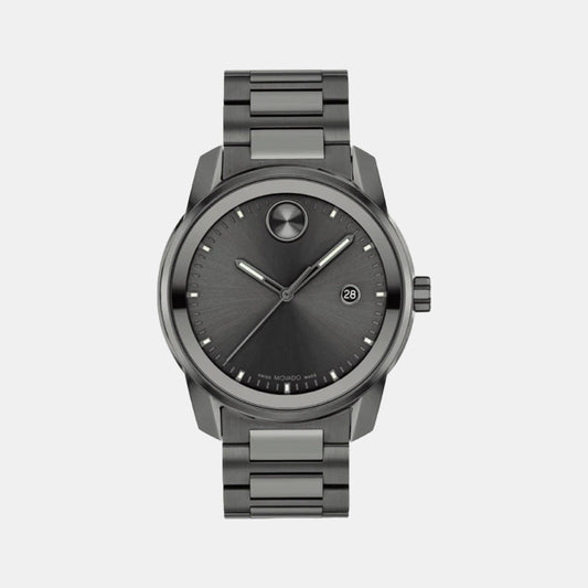 Bold Verso Men Quartz Grey Dial Analog Stainless Steel Watch 3600860