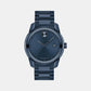 Bold Verso Men Quartz Blue Dial Analog Stainless Steel Watch 3600862