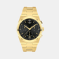 Bold Quest Men Quartz Black Dial Chronograph Stainless Steel Watch 3601198