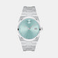 Bold Men Quartz Blue Dial Analog Stainless Steel Watch 3601243