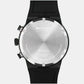 Bold Men Quartz Black Dial Chronograph Silicone Watch 3601284