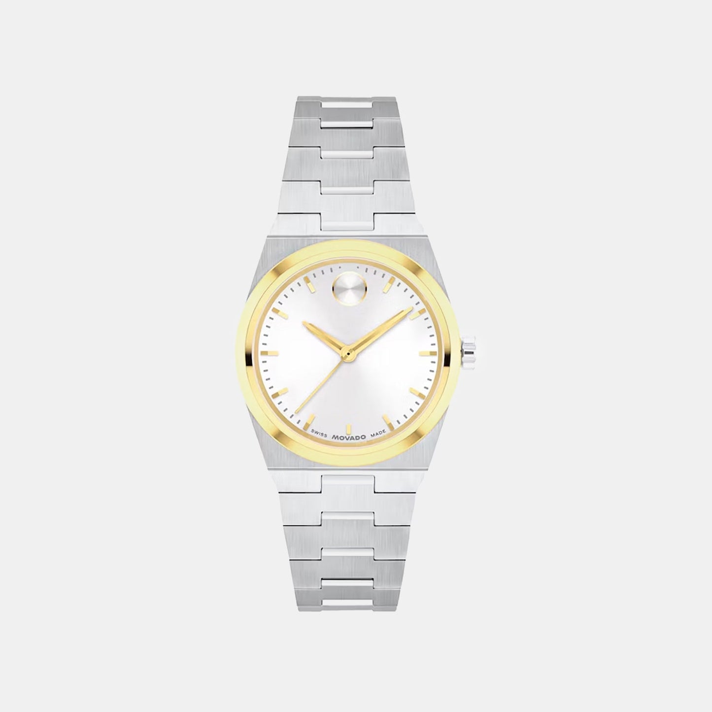Bold Quest Mini Women Quartz White Dial Analog Stainless Steel Watch 3601291