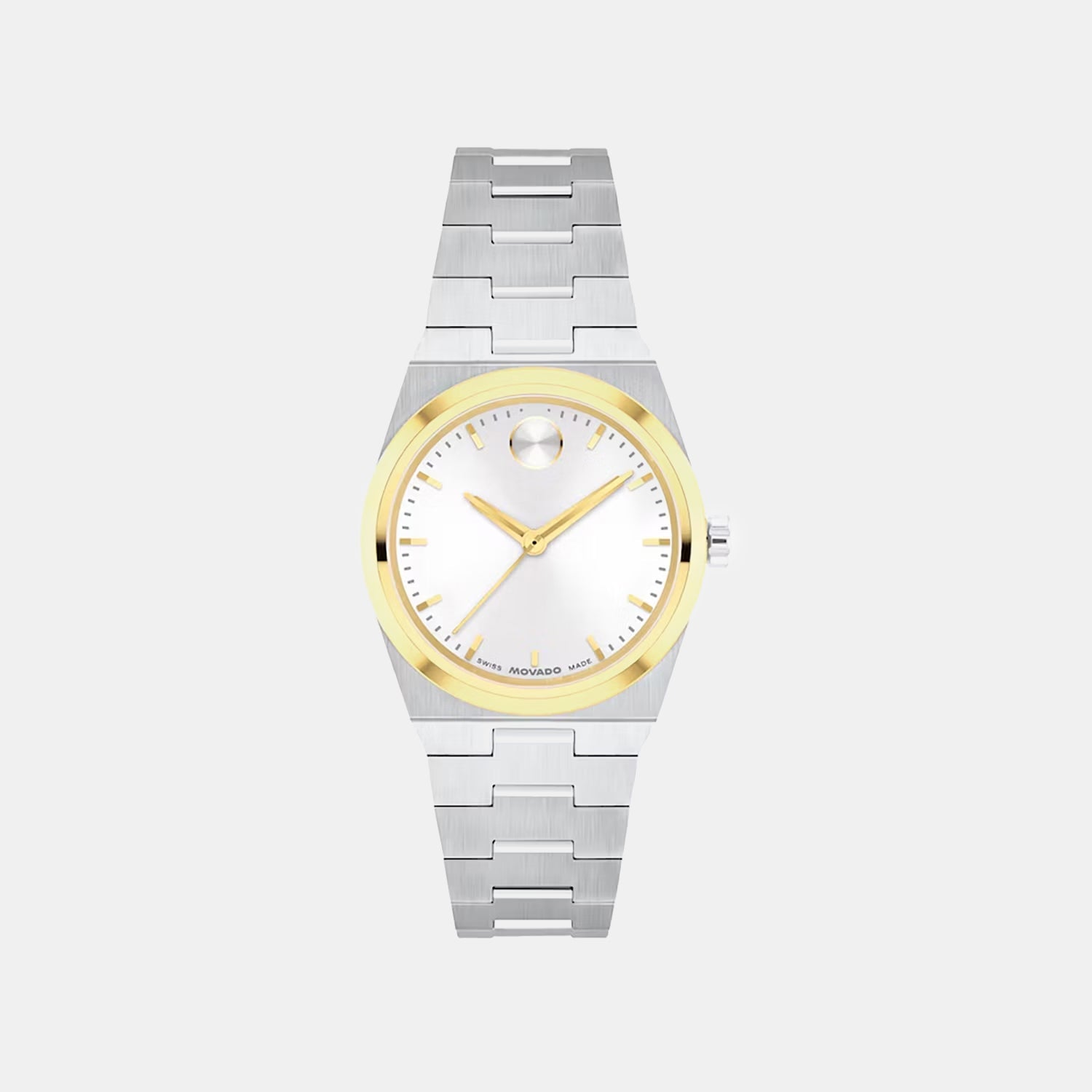 Bold Quest Mini Women Quartz White Dial Analog Stainless Steel Watch 3601291