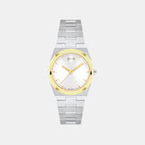 Bold Quest Mini Women Quartz White Dial Analog Stainless Steel Watch 3601291